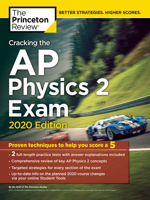 Title details for Cracking the AP Physics 2 Exam, 2020 Edition by The Princeton Review - Wait list